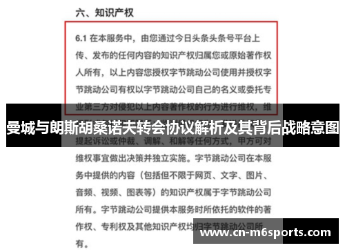 曼城与朗斯胡桑诺夫转会协议解析及其背后战略意图