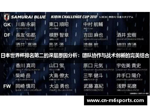 日本世界杯排名第二的深层原因分析：团队协作与战术创新的完美结合